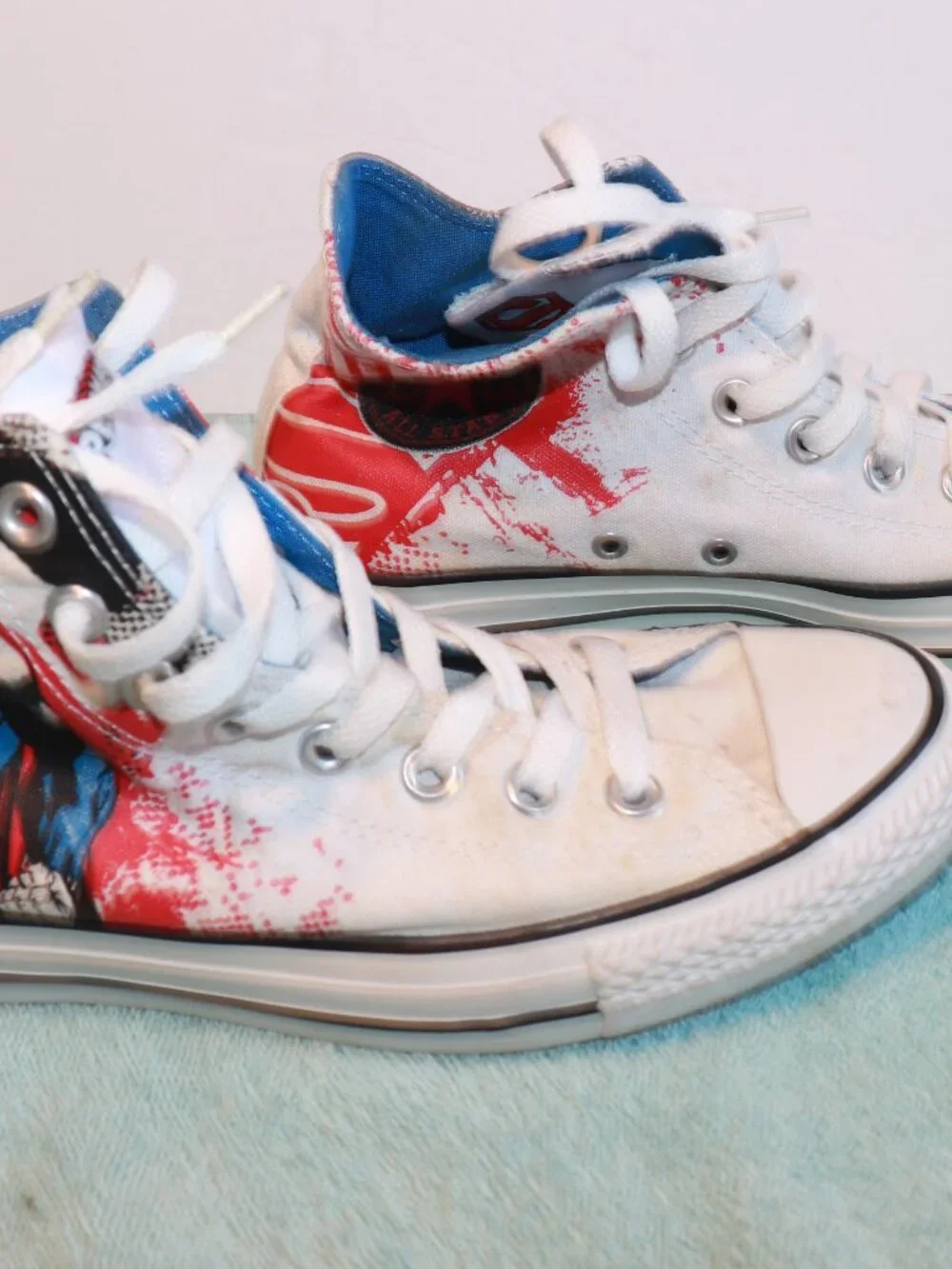 Converse DC Comics Chuck Taylor All Star High Superman Size 6.5Men’s 8.5 Women’s